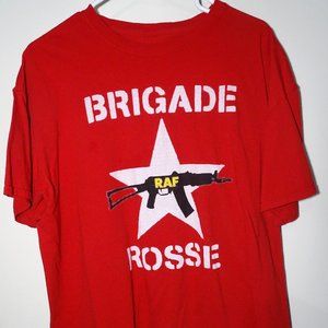 Red Brigade Rosse RAF T-Shirt XL (The Clash)